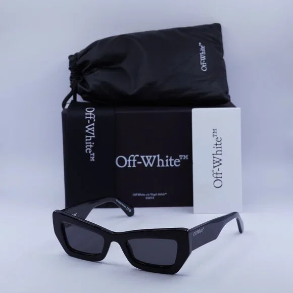 ?️New Off-White OERI137 AURORA 1007 Sunglasses - Black  display picture 2